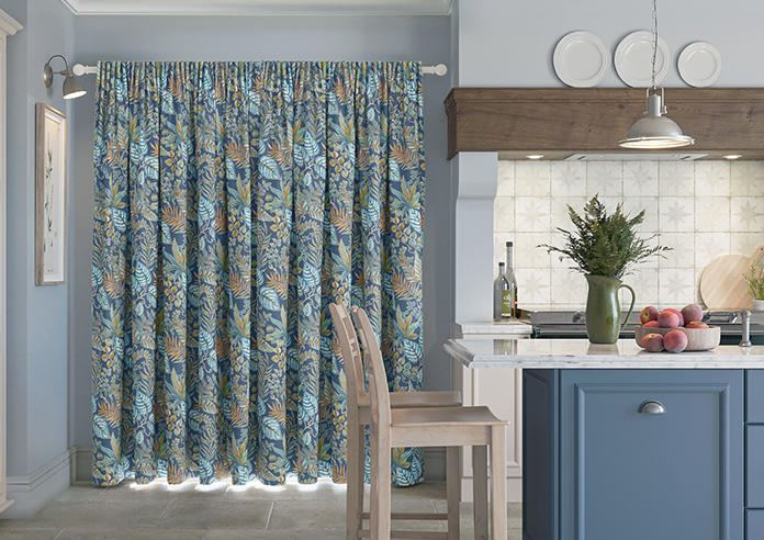 Paloma, Indigo - Made to Measure Curtain - Image 7